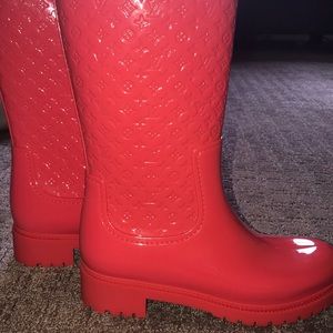 Special edition Louis Vuitton rain boots